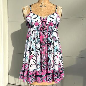 Betsey Johnson Intimates Y2K Babydoll Chemise Slip Dress – SZ L